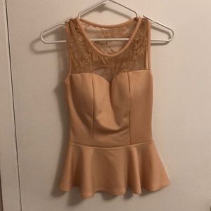 Peplum Top